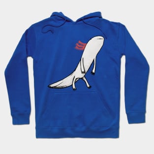 Standing Axolotl Hoodie